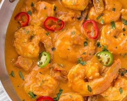 Caril de Gambas