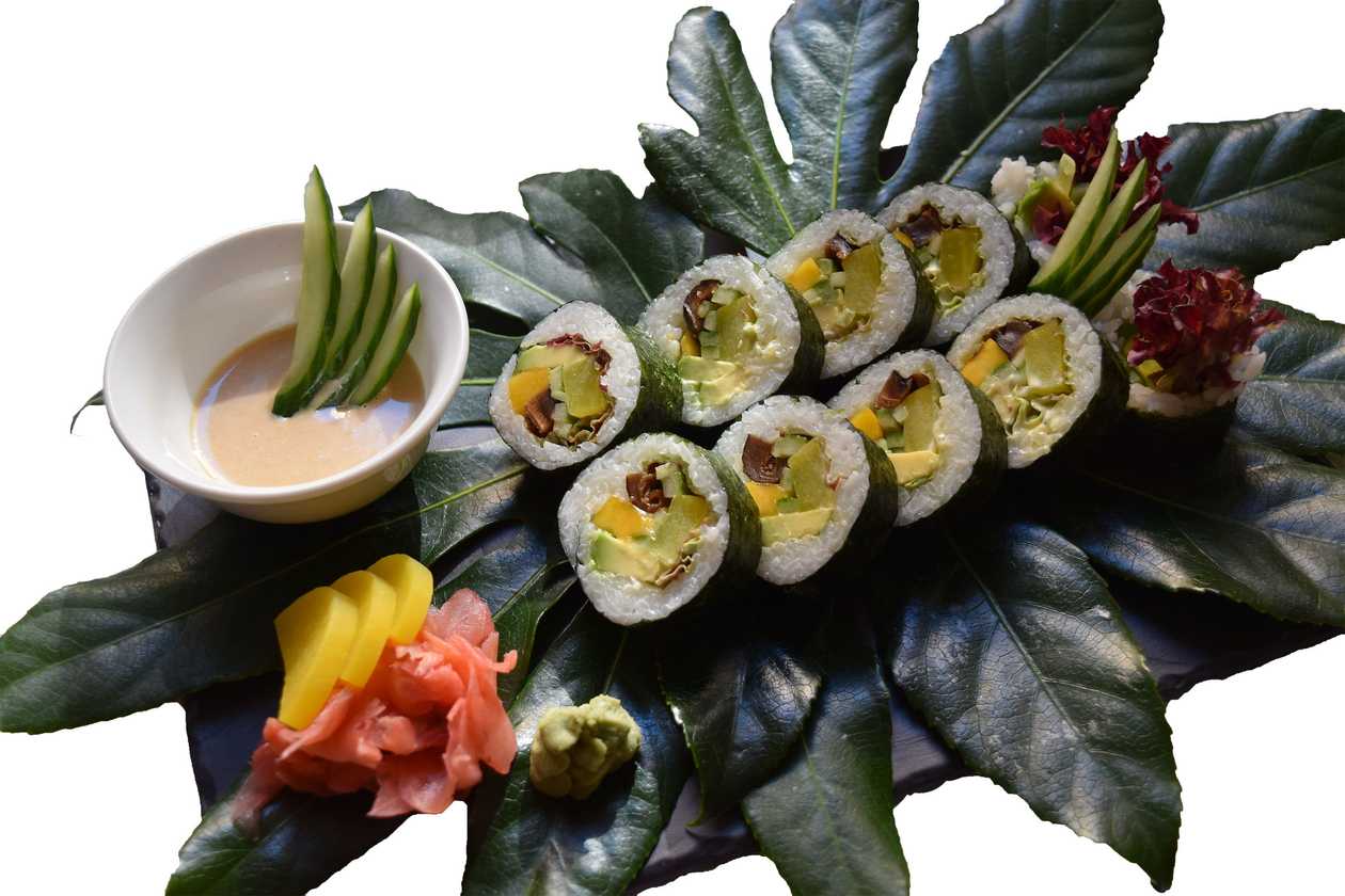 Vegetable sezam roll NEW
