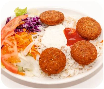 Prato Falafel