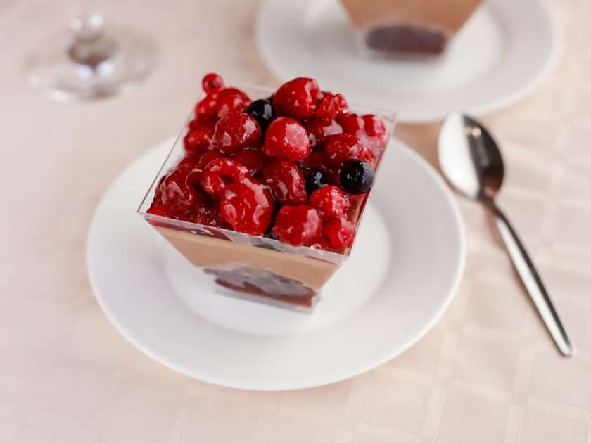 Pahar Mousse Fructe de Padure