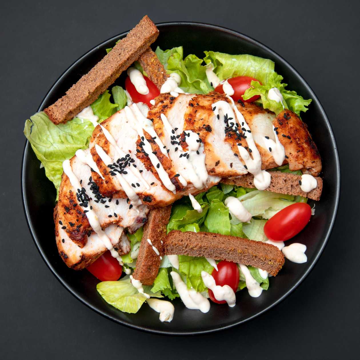 Caesar Salad Slim with Chicken