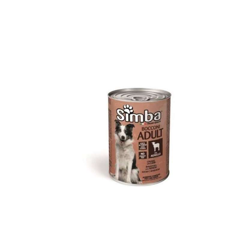 Simba canned, with lamb 415 gr სიმბა კონსერვი, ბატკნის ხორცით
