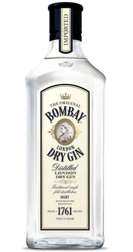 The Original Bombay London Dry Gin Distilled Eight White 700ml