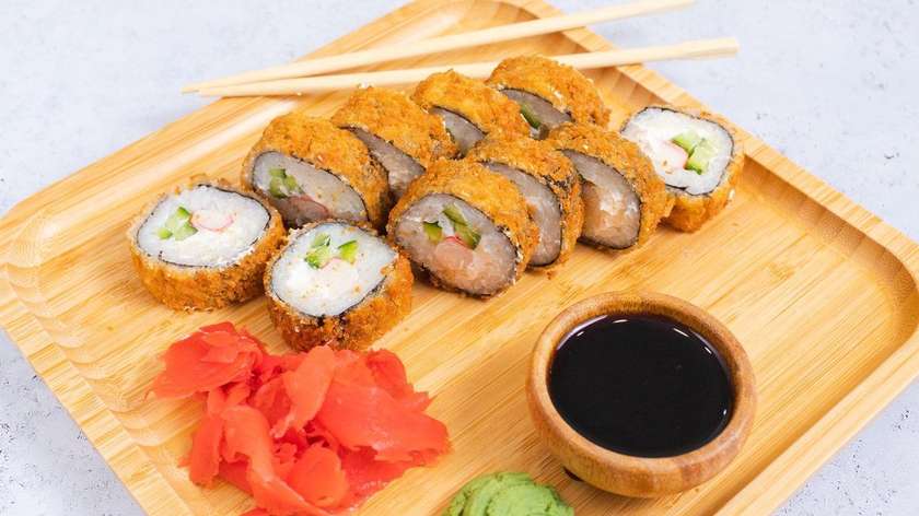 Hot Kani Roll (10 pcs)