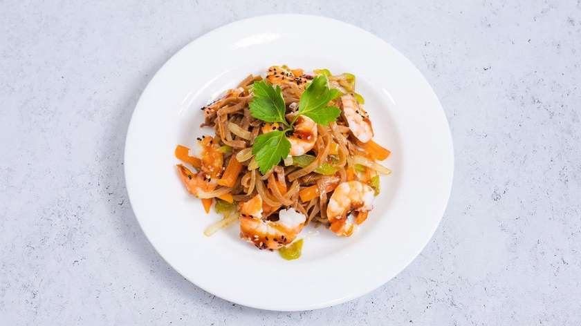 Noodles with Shrimps