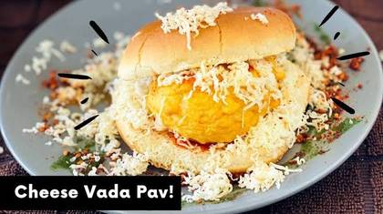 Cheese Vada Pav