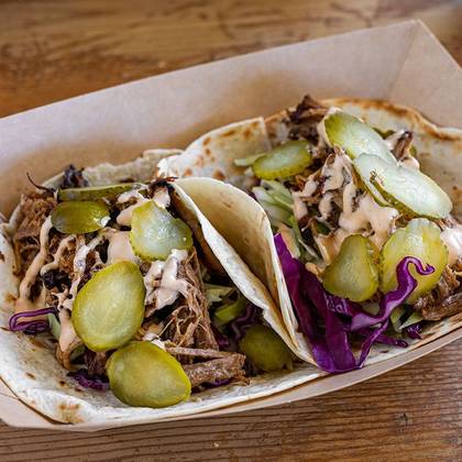 Carnitas Pulled Pork Tacos