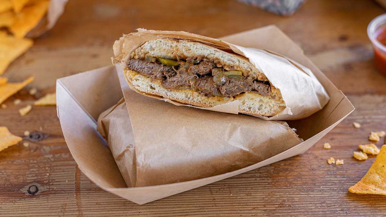 Steak and Cheese Sandwich