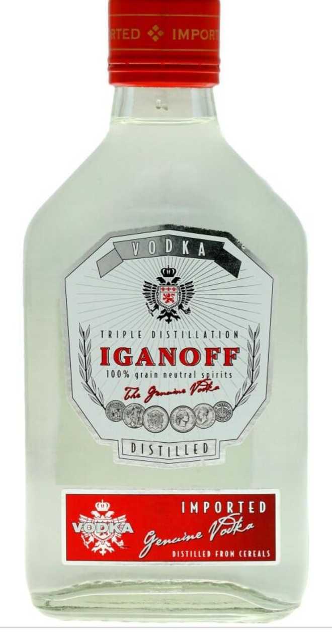 Iganoff Imported Premium Blended Vodka 200ml