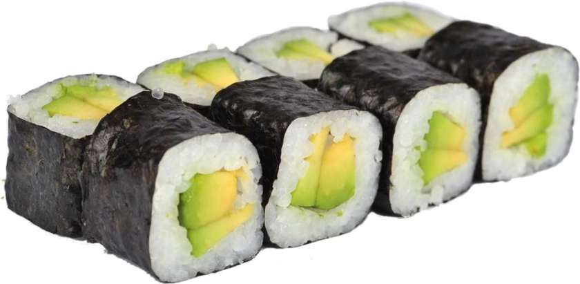 Maki with avocado