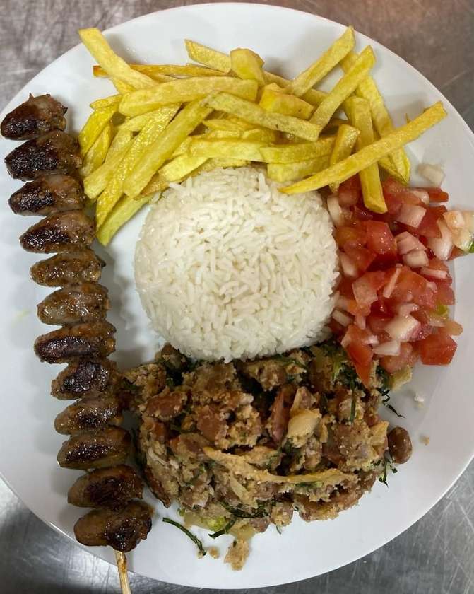 Jantinha com Batata Frita (NÃO ACOMPANHA OS ESPETOS)