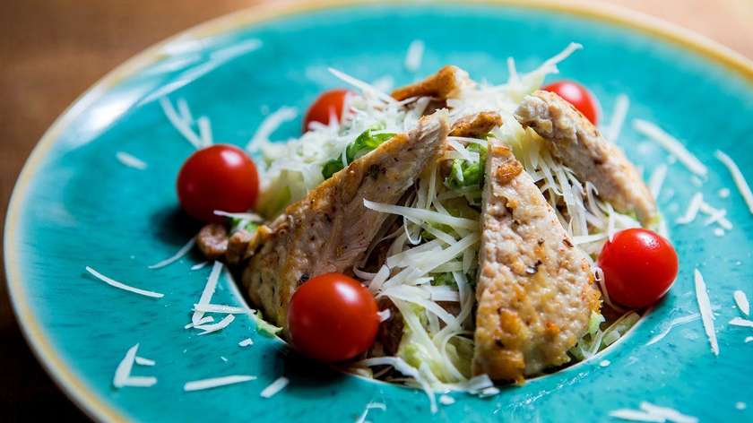 Caesar Salad with Chicken