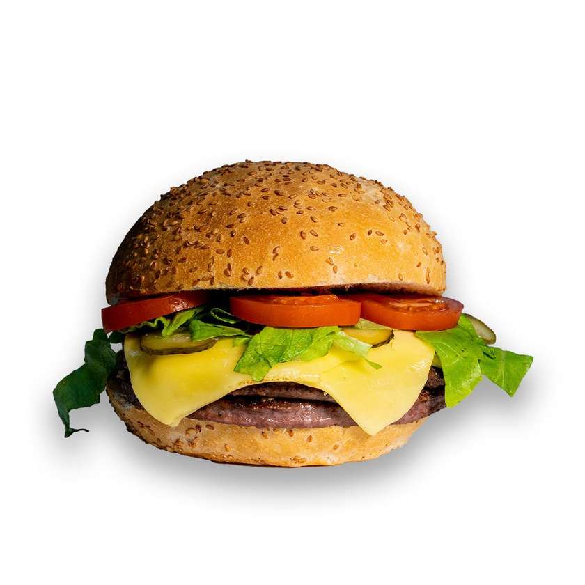 Beef cheeseburger