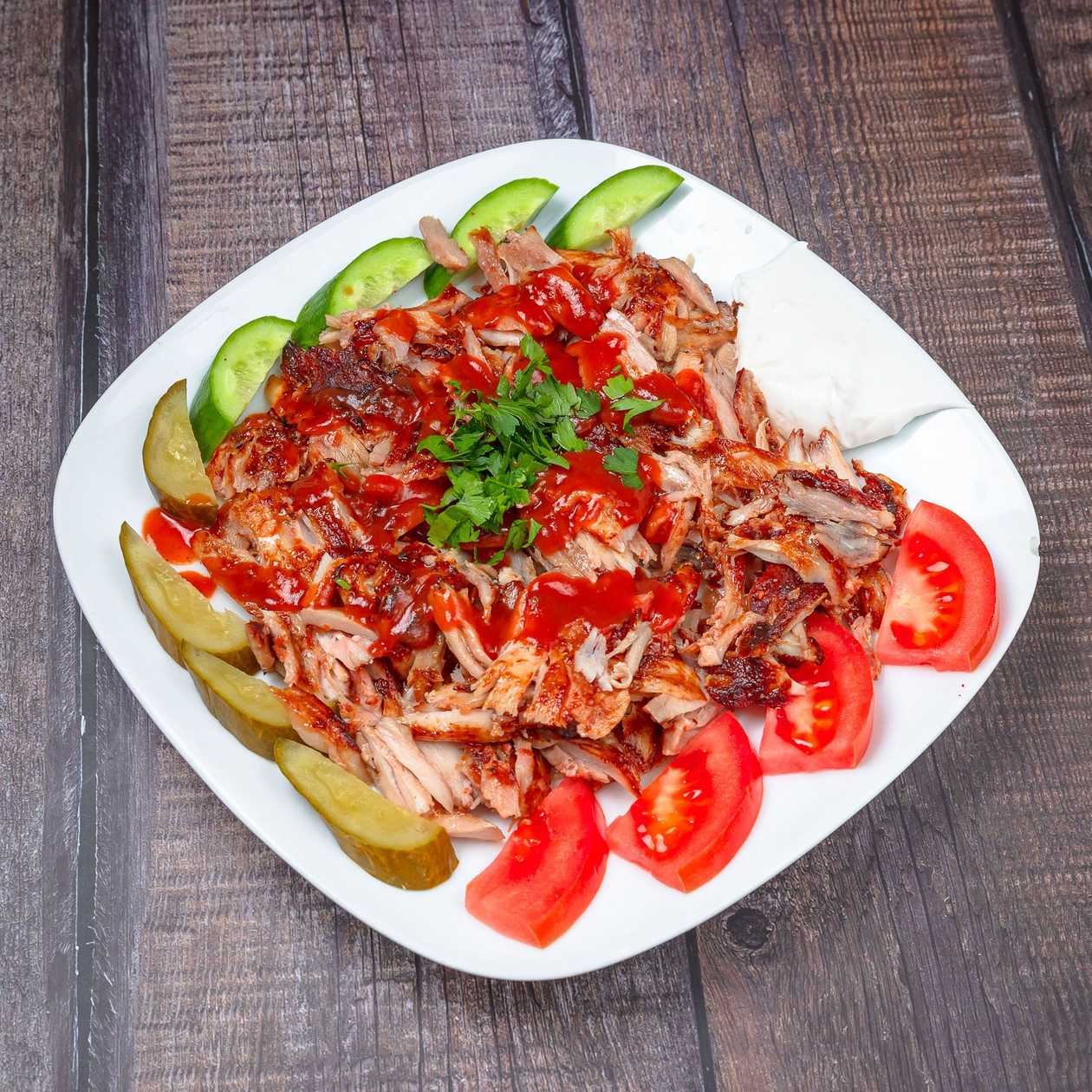 Chicken Doner Plate