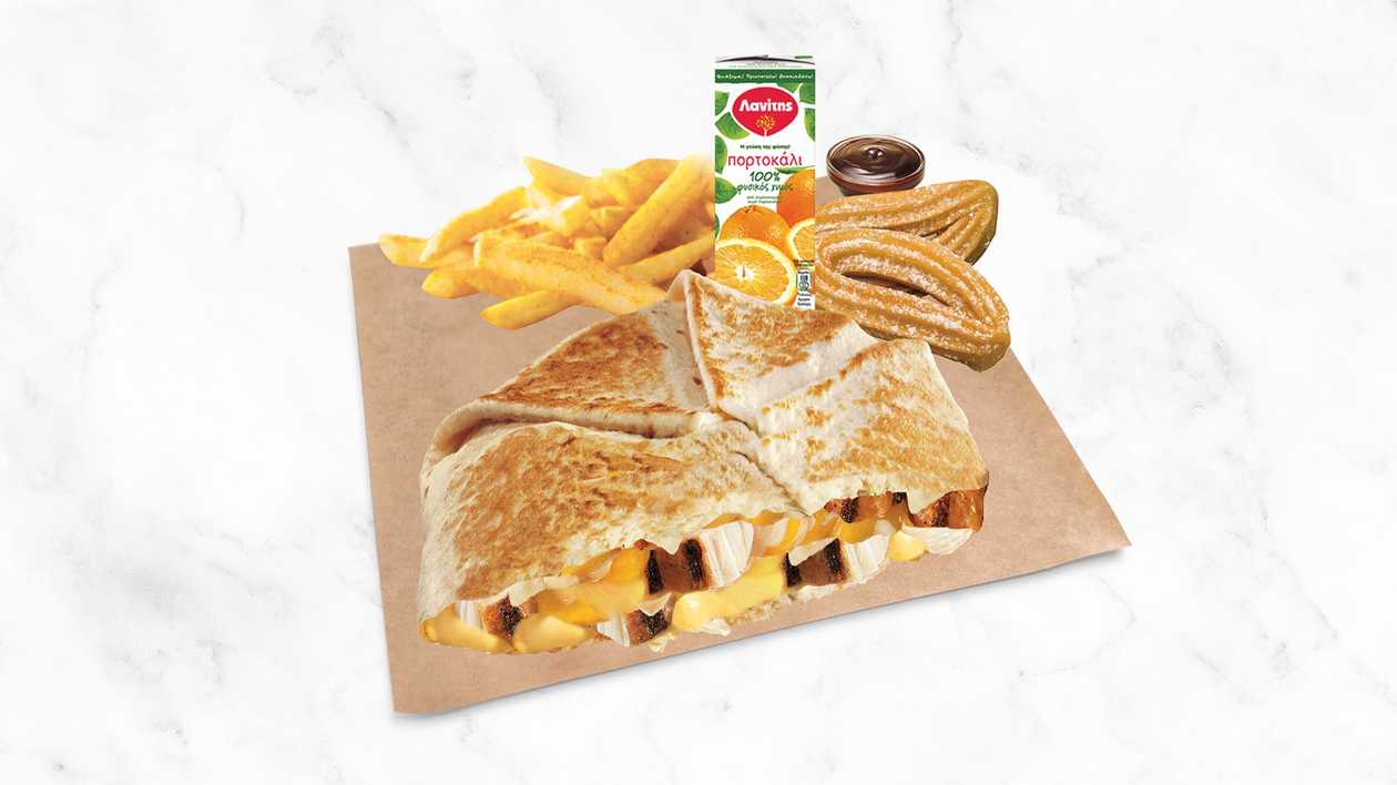 Μίνι Crunchwrap Γεύμα