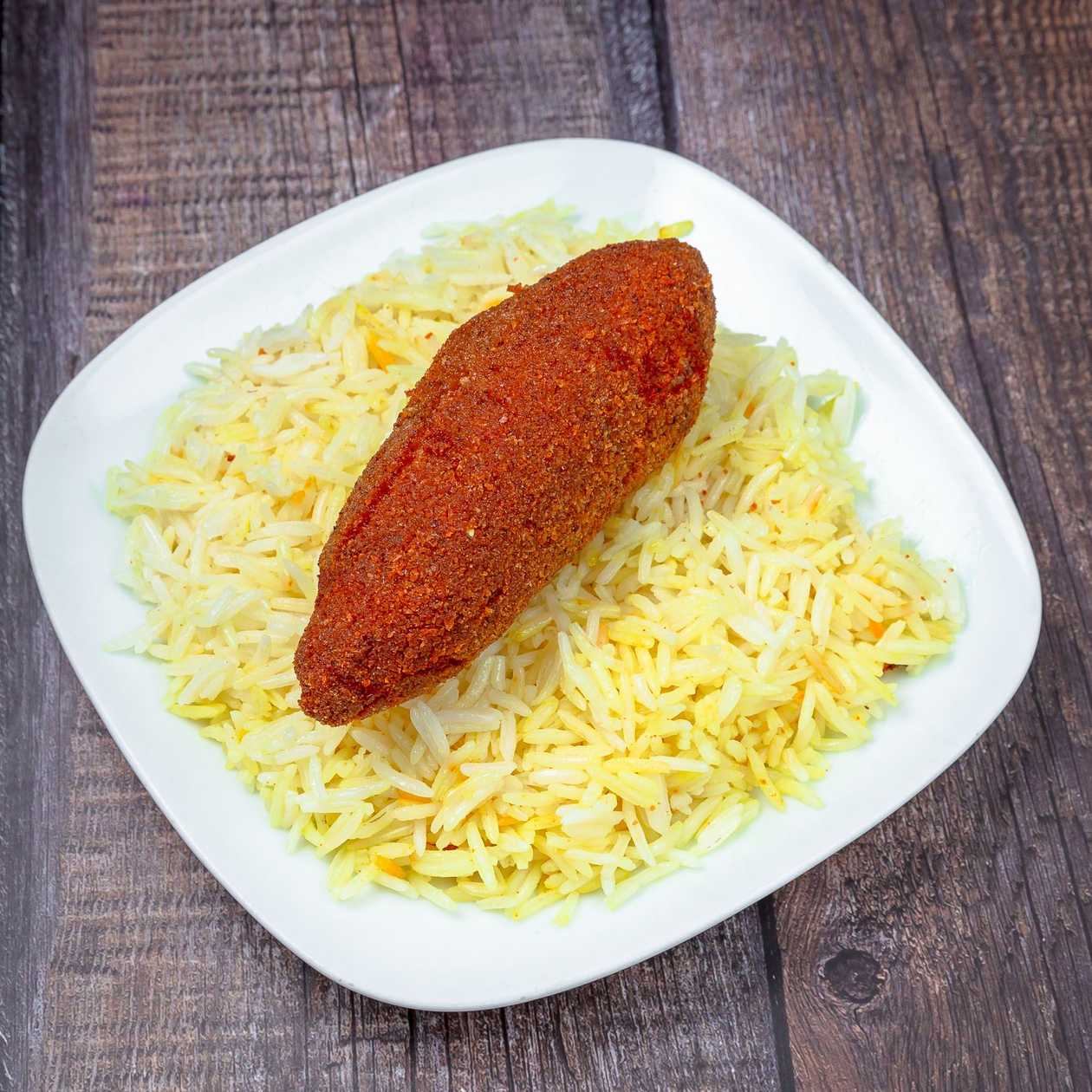 Chicken Kiev with Garnish