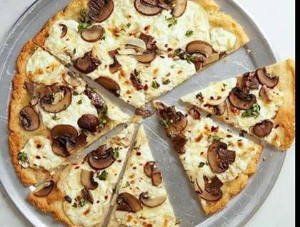Mushroom Pizza