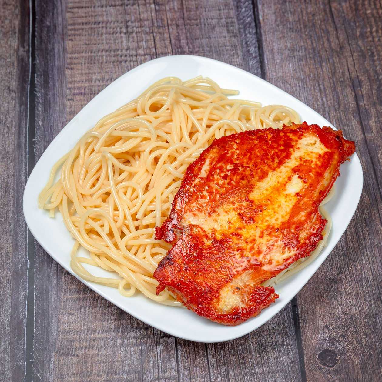 Chicken Languette + Garnish