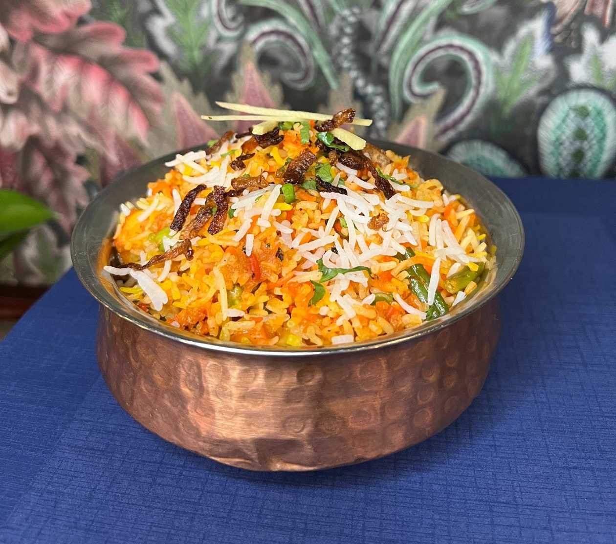 Daržovių "Biryani"