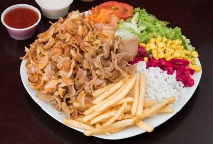 Kebab platter 2x