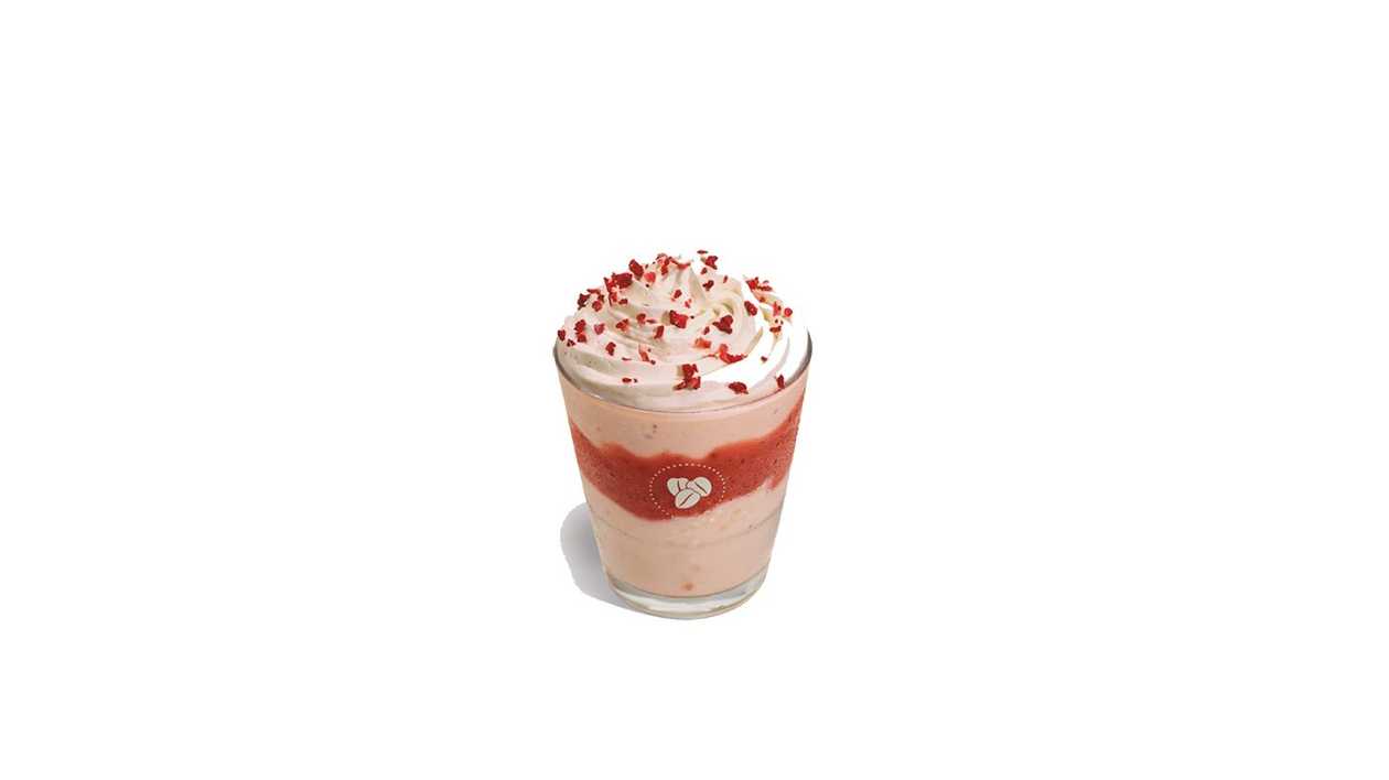 Strawberry & Cream Frappe
