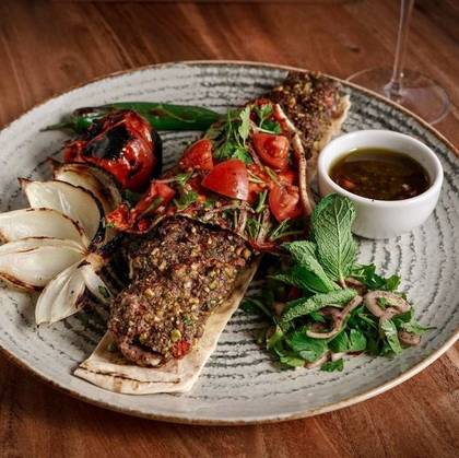 Pistachio kebab