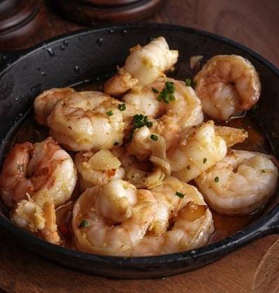 Garlic shrimps