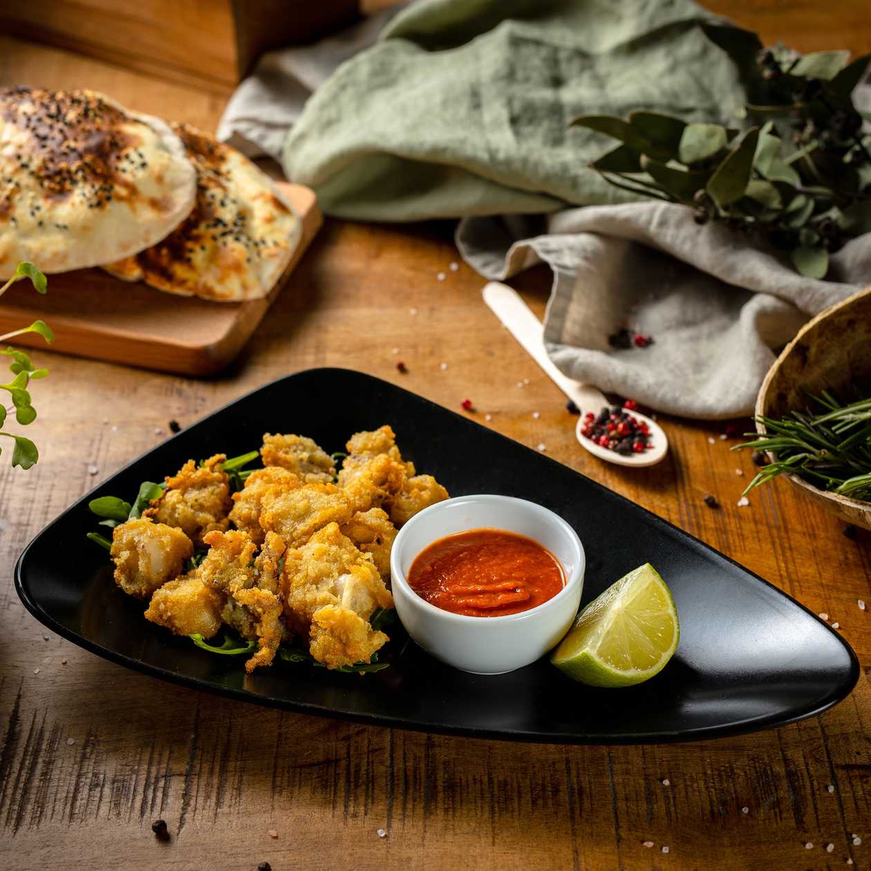 Fried calamari