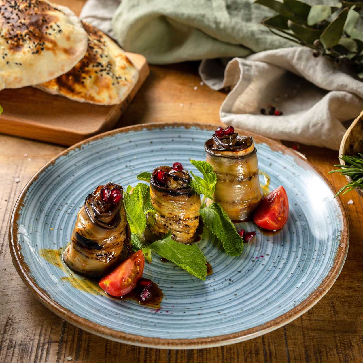 Eggplant rolls