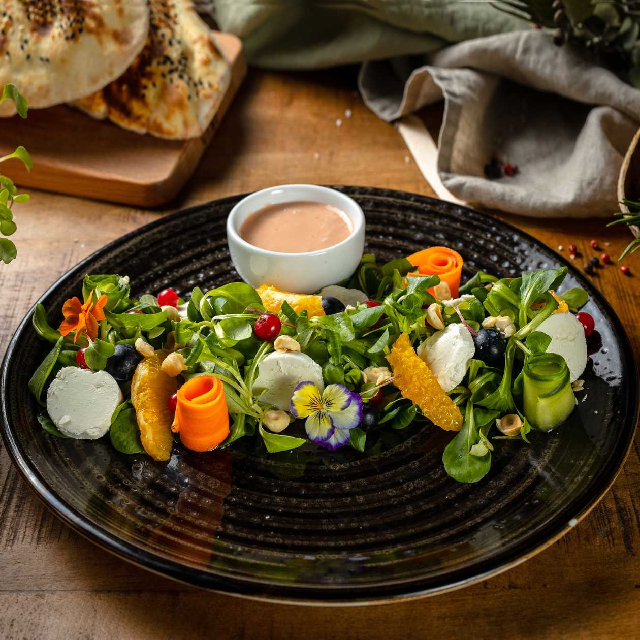 Goat cheese salad