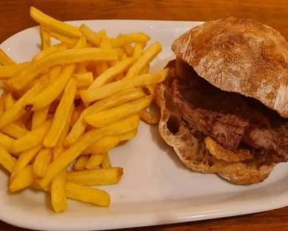 Sandes de Picanha com Dose de Batata