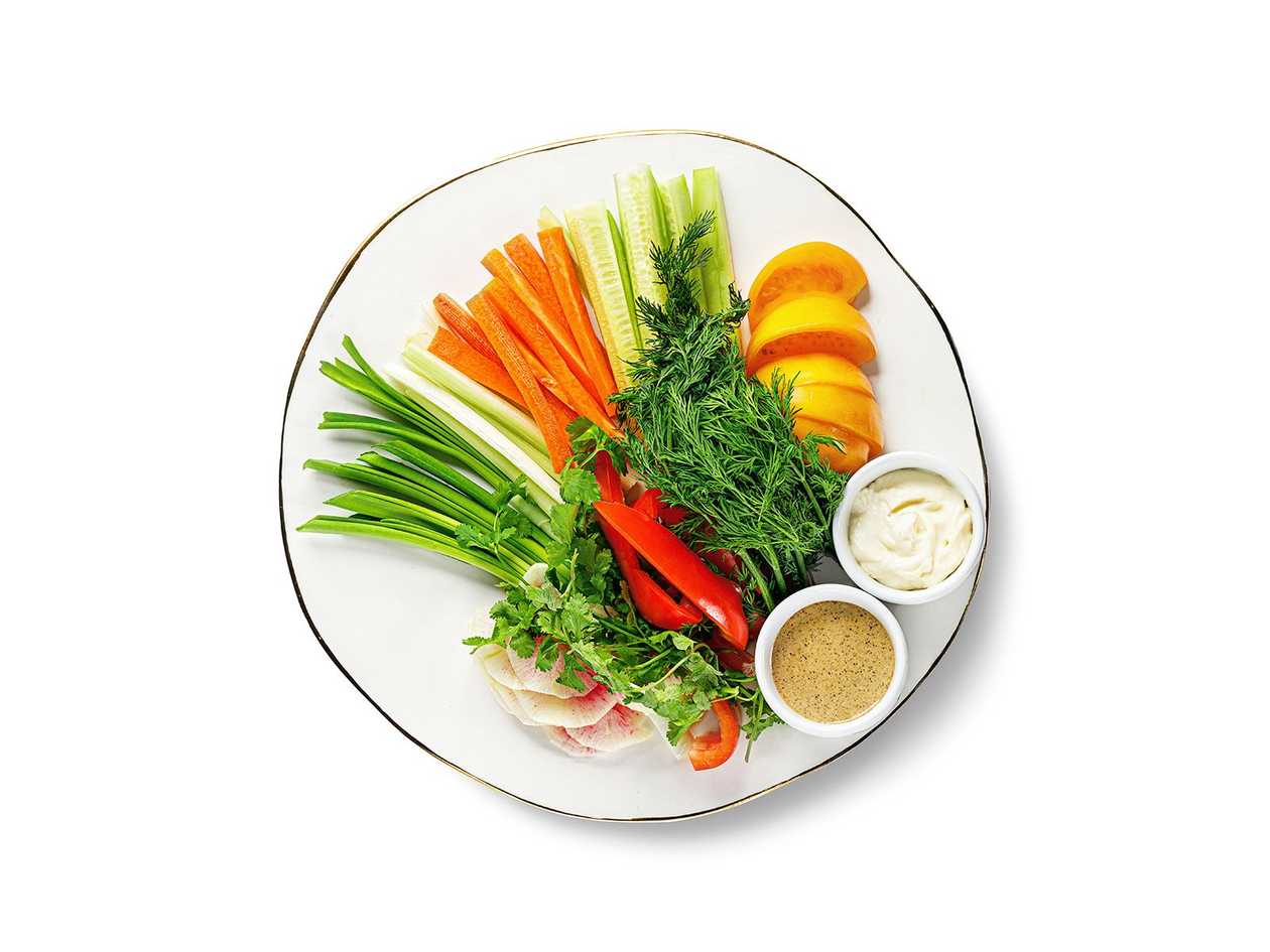 Fresh Vegetable Plate