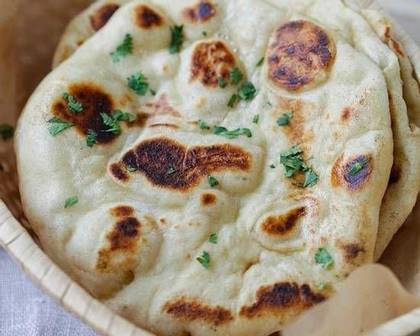 Cheese Garlic Naan