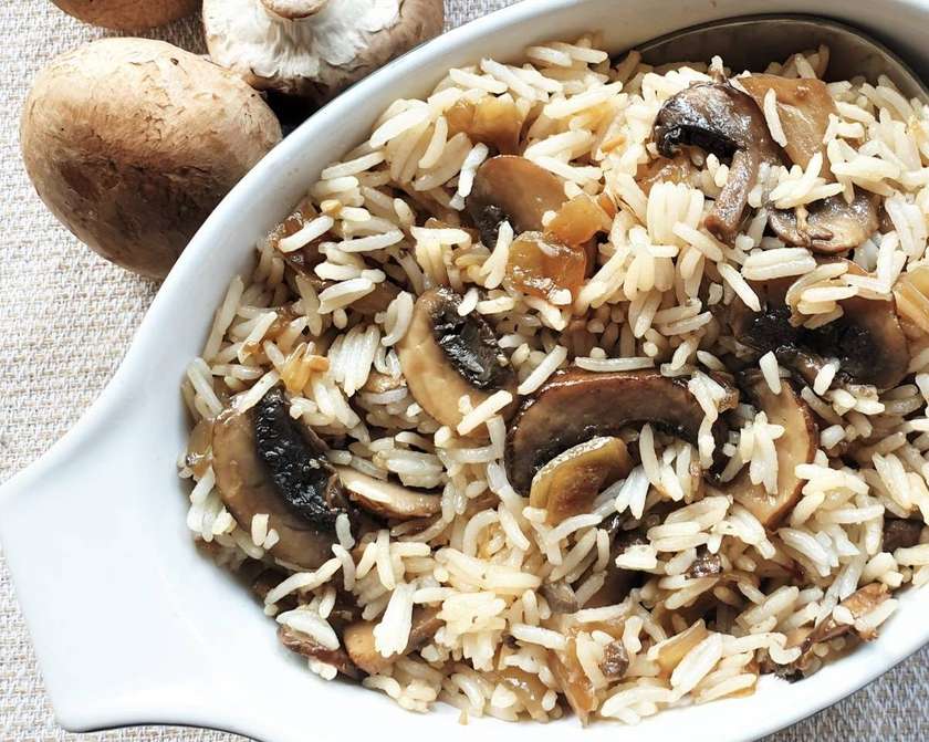 Arroz de Cogumelos
