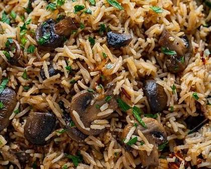 Mushroom Fried Rice