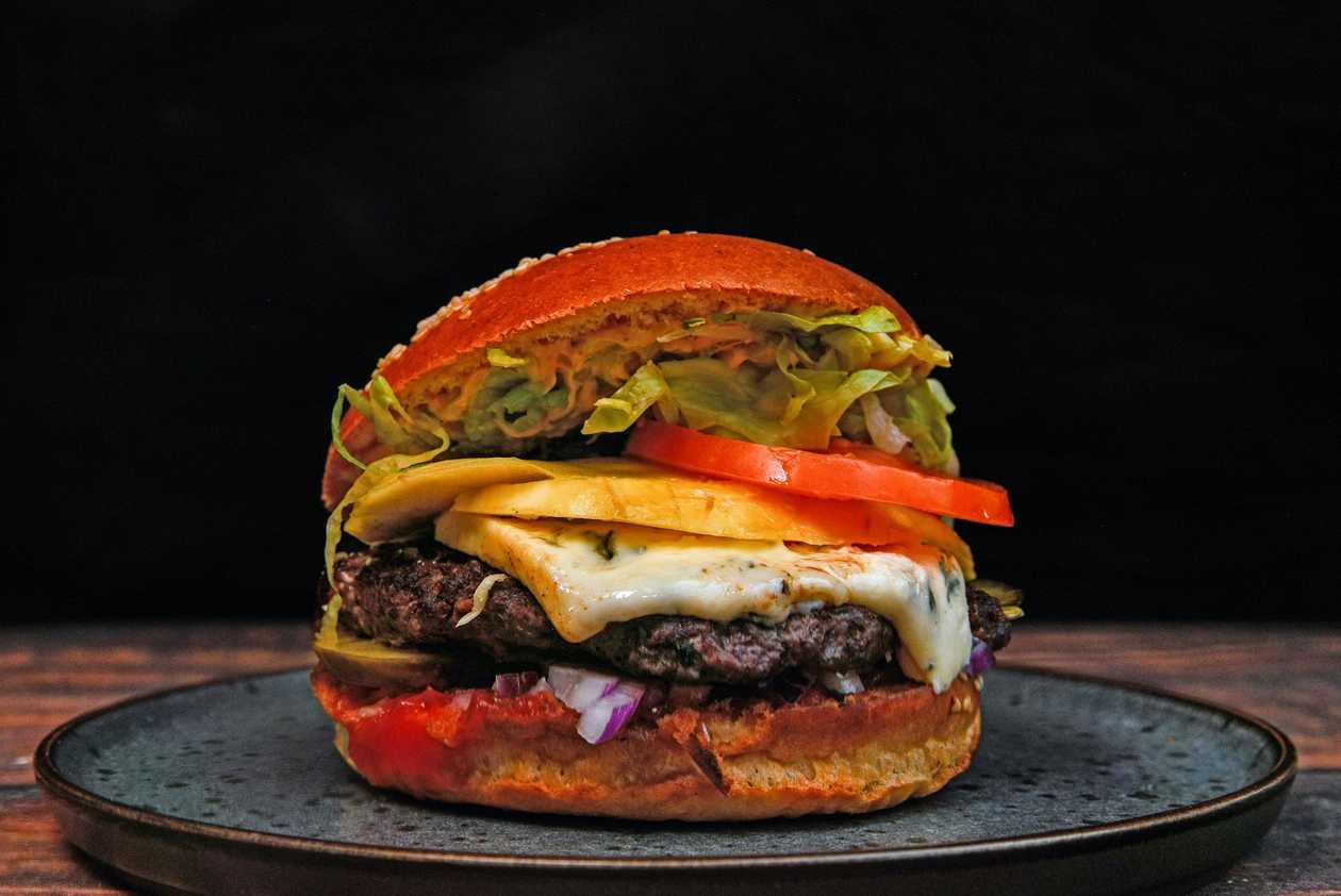 Blue Mango Burger