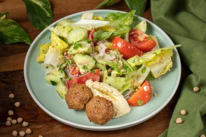 Falafel with Georgian Salad