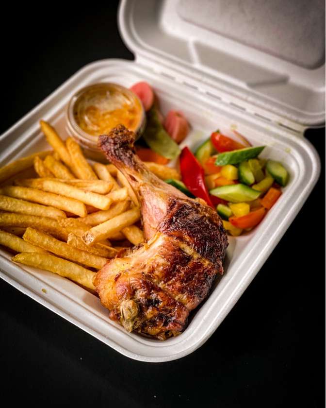 Rotisserie Chicken Plate