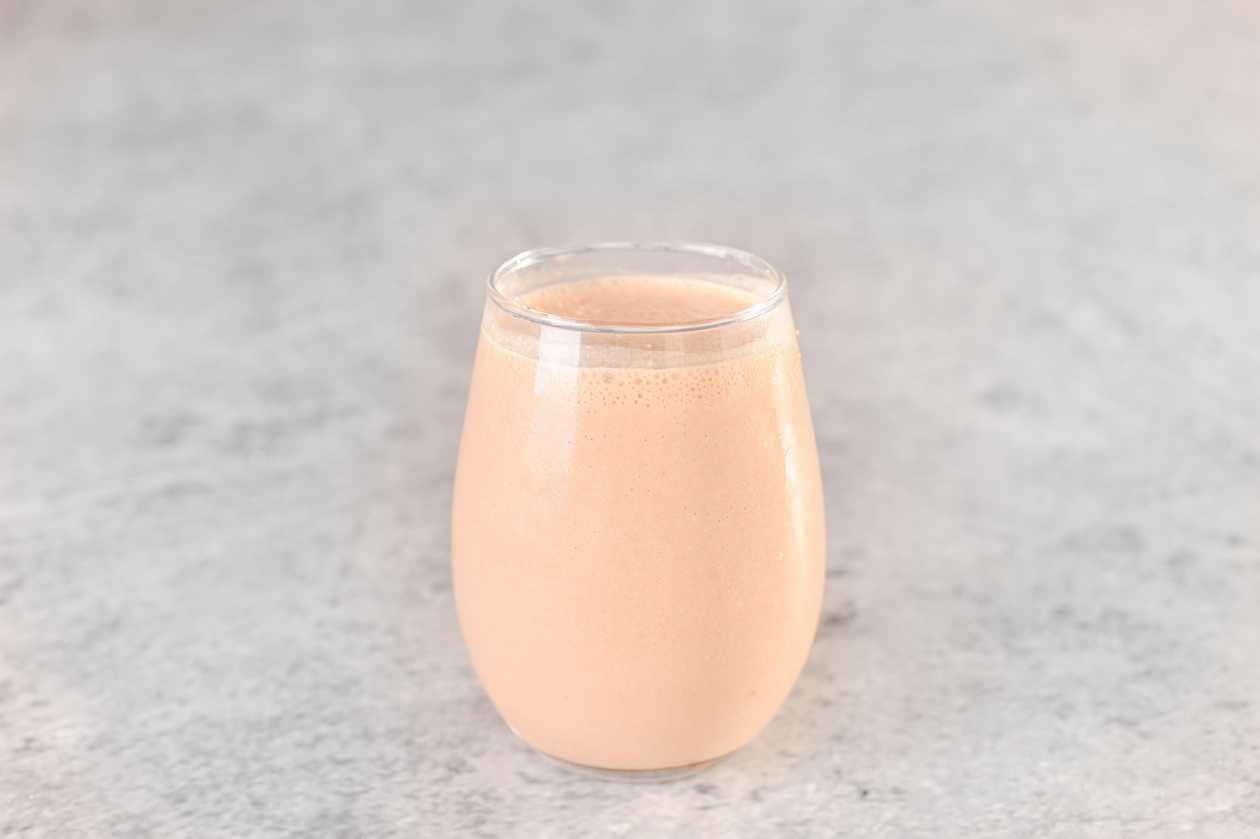 Banana, Cocoa, Peanut Butter, Almond Milk Smoothie