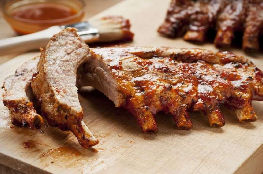 Veal Ribs With Adjika