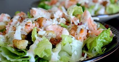 Caesar With Salmon