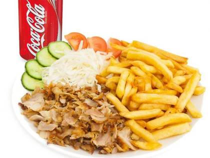 Kebab platter menu