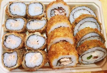 U12.Fritos Misto 揚げロールミックスMaki 8 grande 4 Califórnia 4