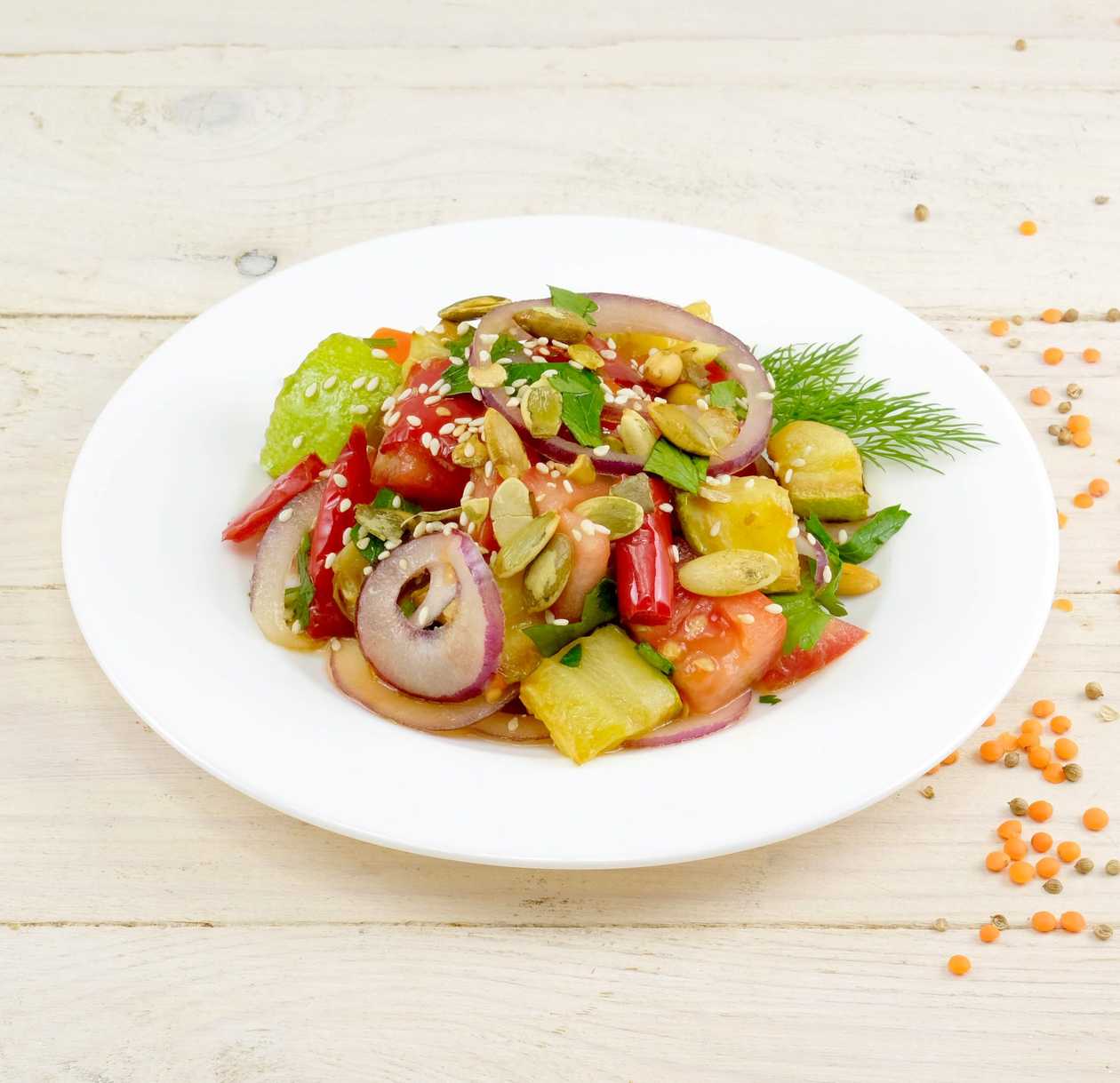 Baked Zucchini with Bell Peppers