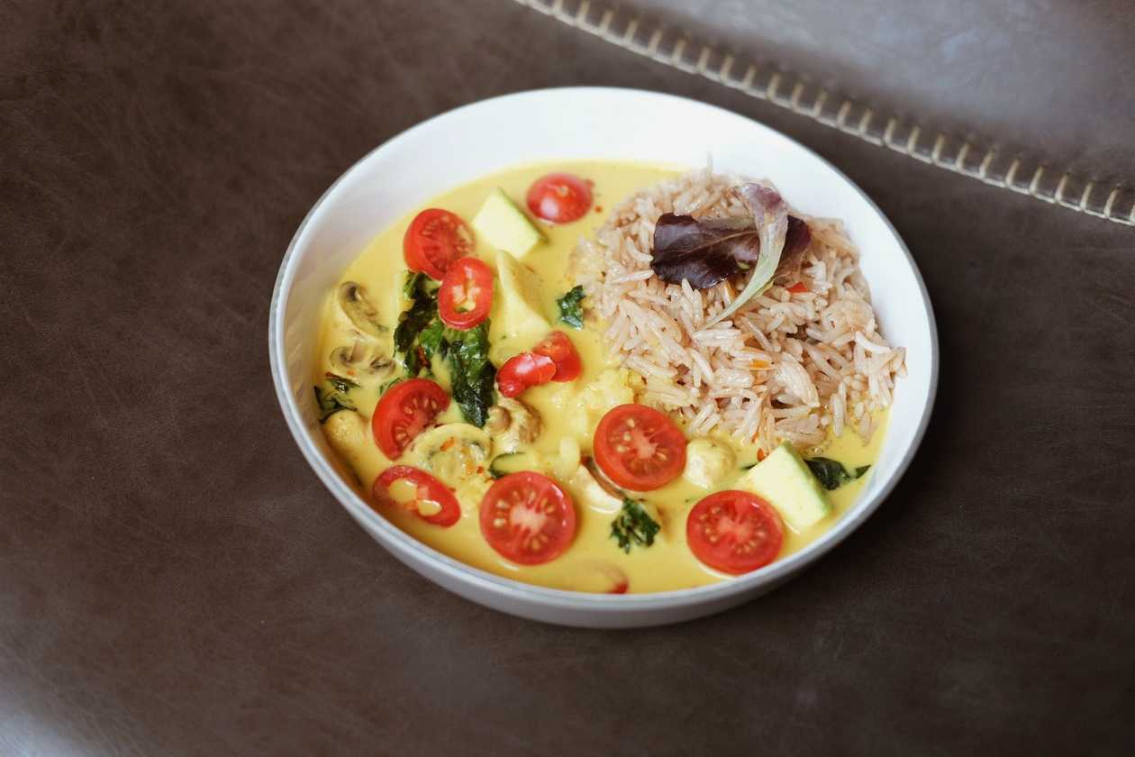 Веган-карі з овочами