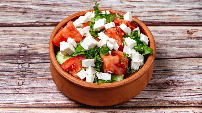 Choban Salad with Cheese