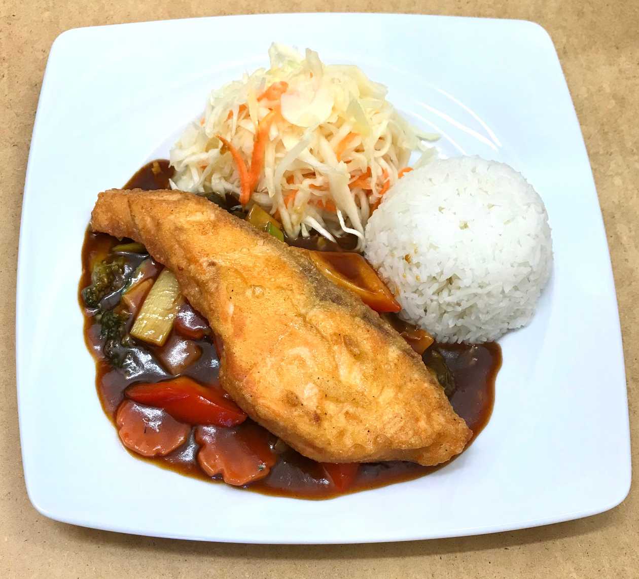Salmon in Teriyaki Sauce