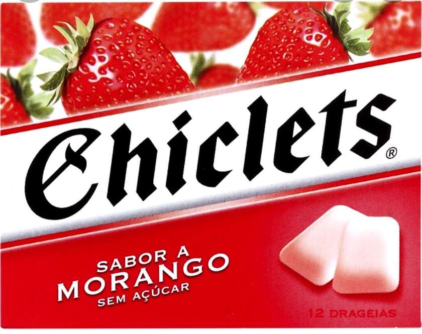 Sugar-Free Strawberry Flavored Chiclets 16.8G