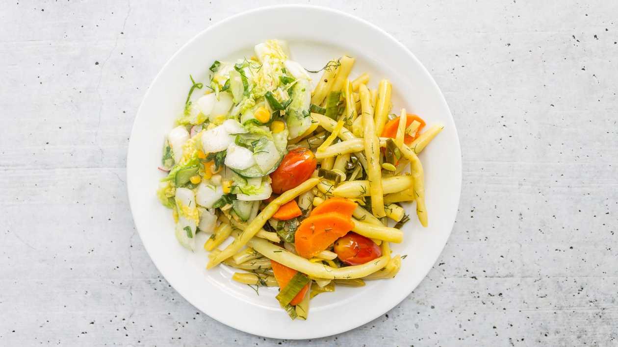 Butter beans with tomatoes