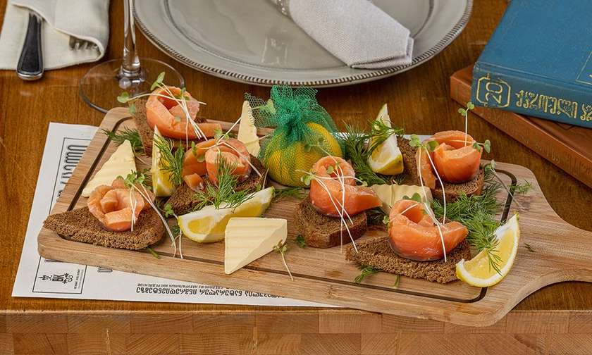 Norwegian salmon with BK signature marinade